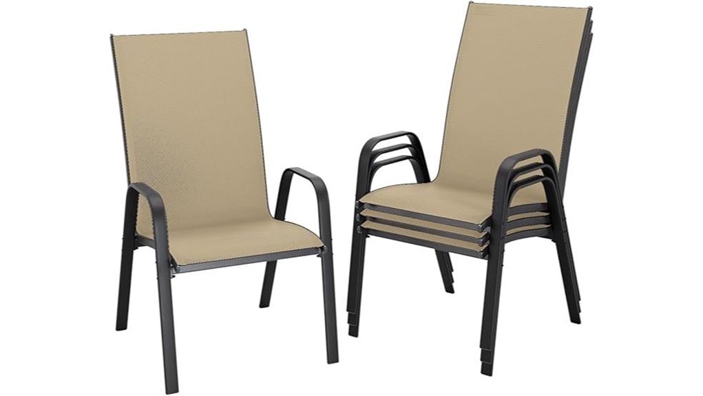 set of four chairs