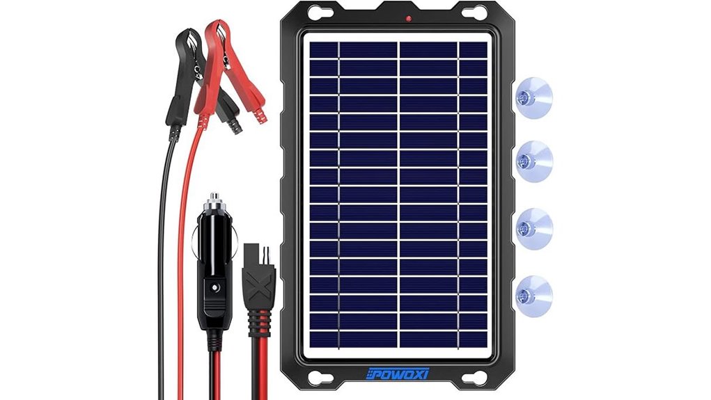 solar battery charging kit