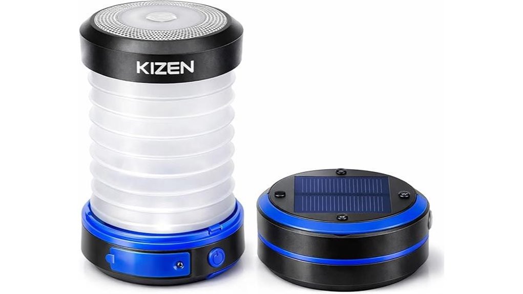 solar powered camping lantern
