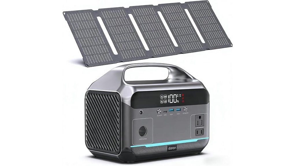 solar powered portable generator
