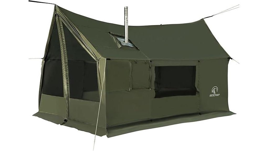 spacious hot tent hammock