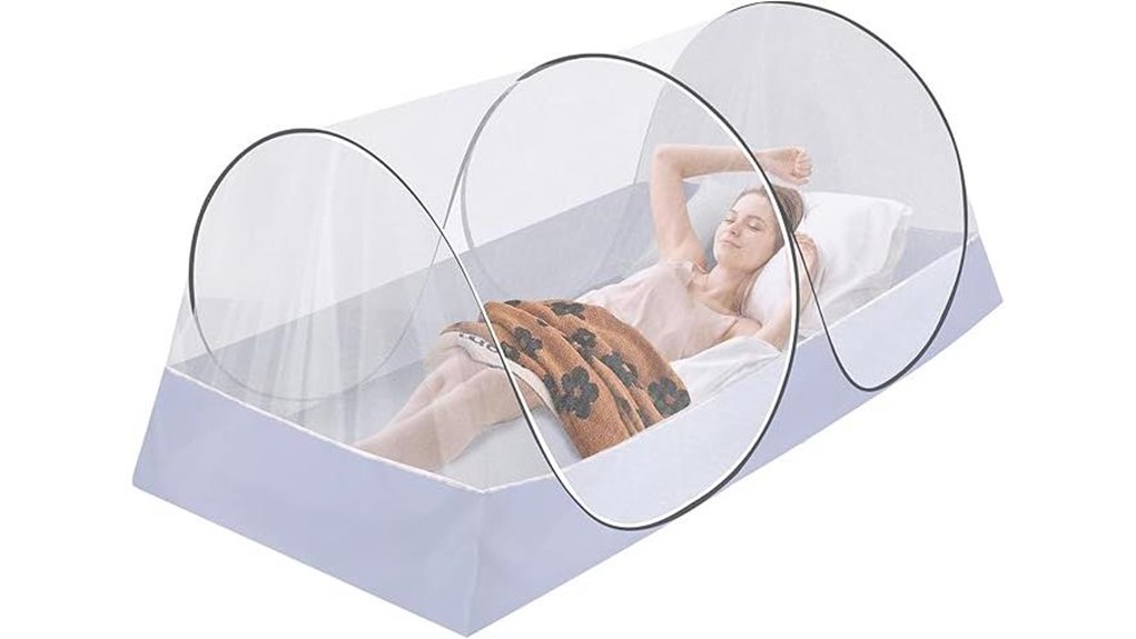 spacious outdoor mosquito tent