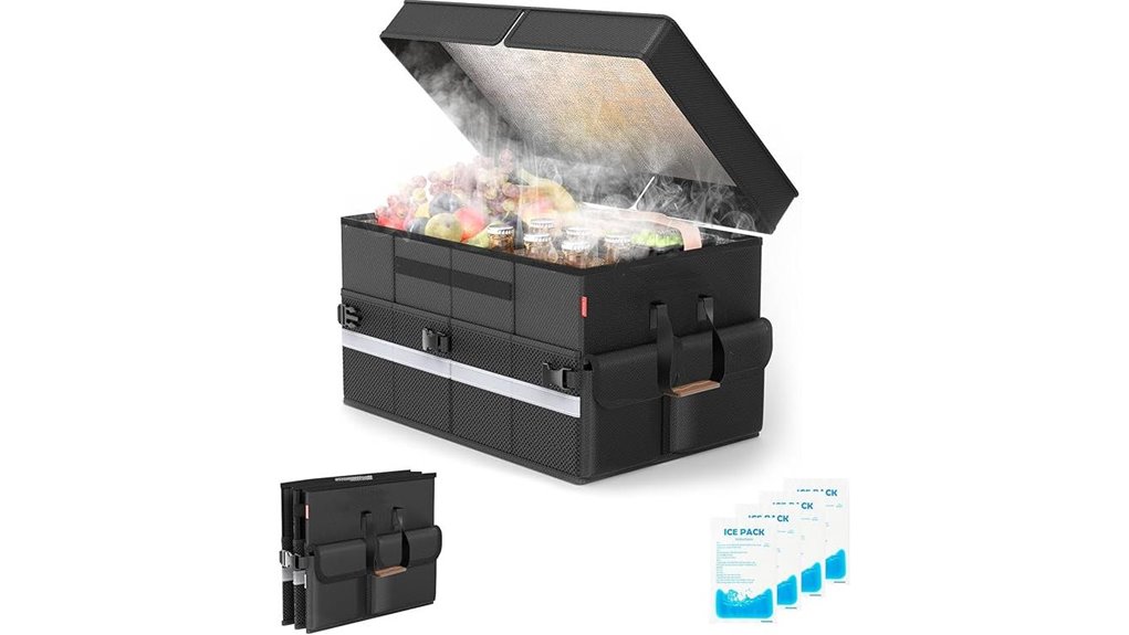 spacious portable cooler bag