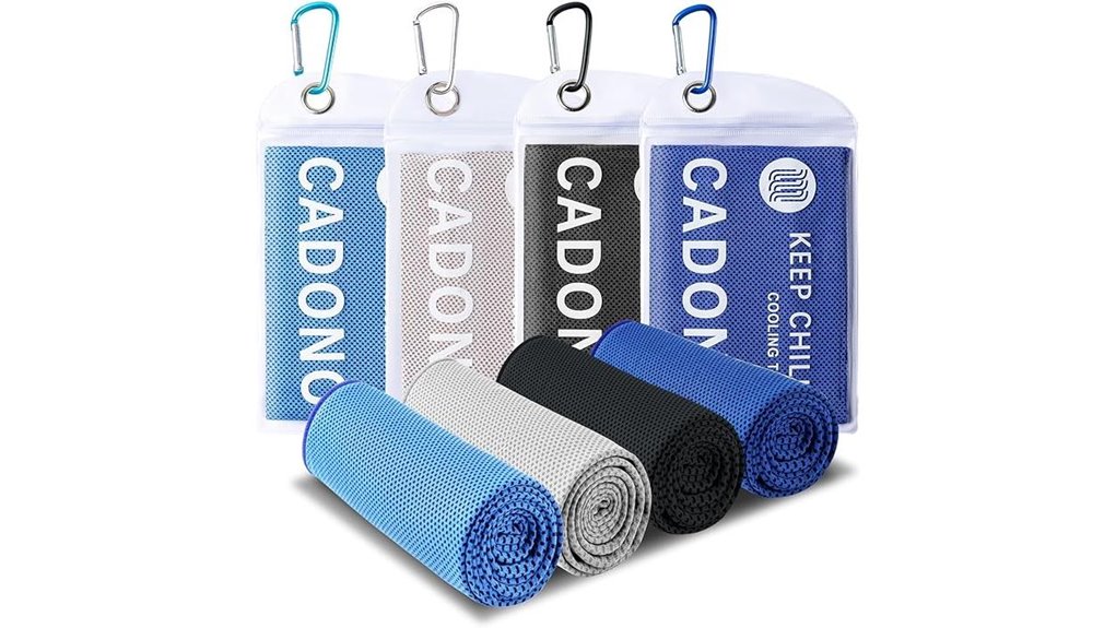 sports cooling towels pack