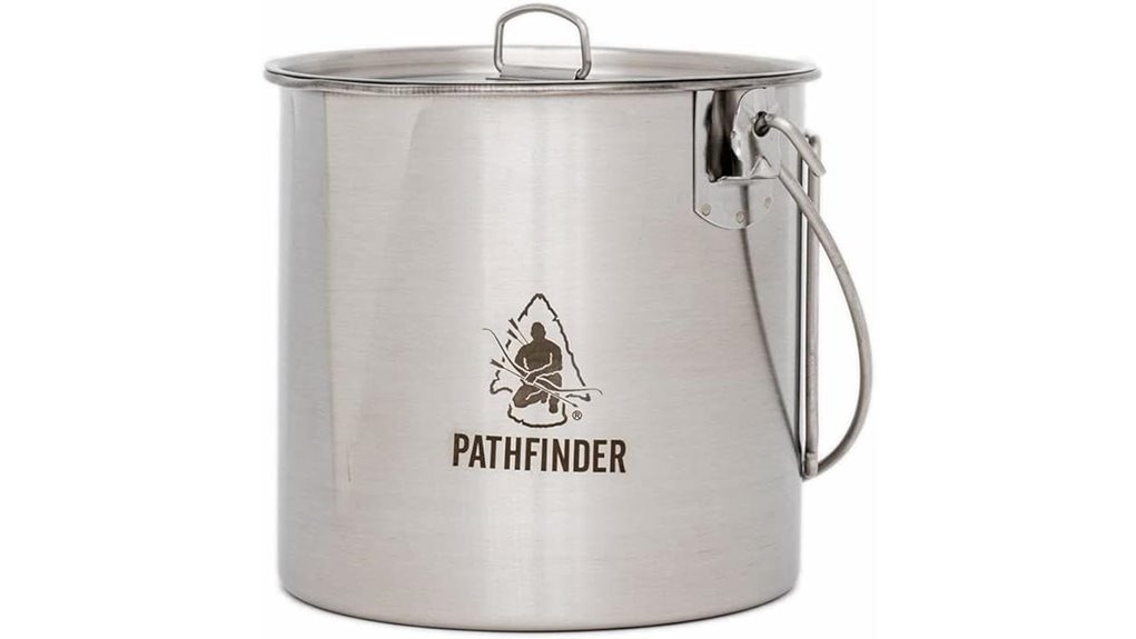 stainless steel cooking set