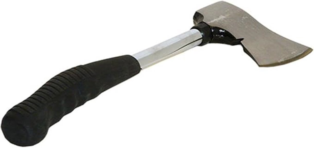 steel headed axe with grip