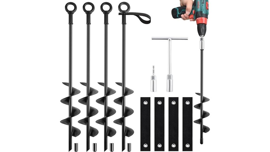 sturdy anchors for stability