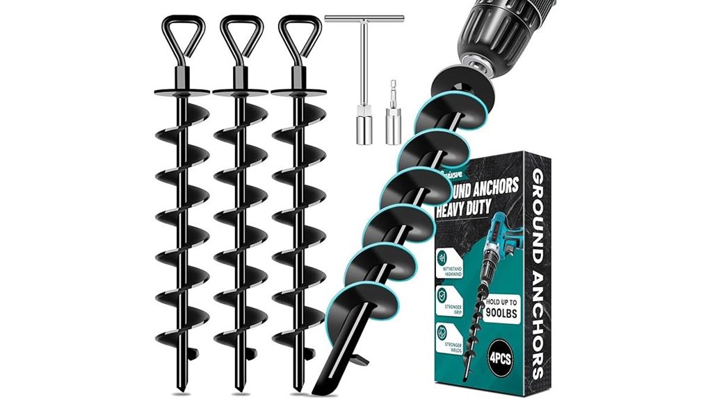sturdy stakes for trampolines