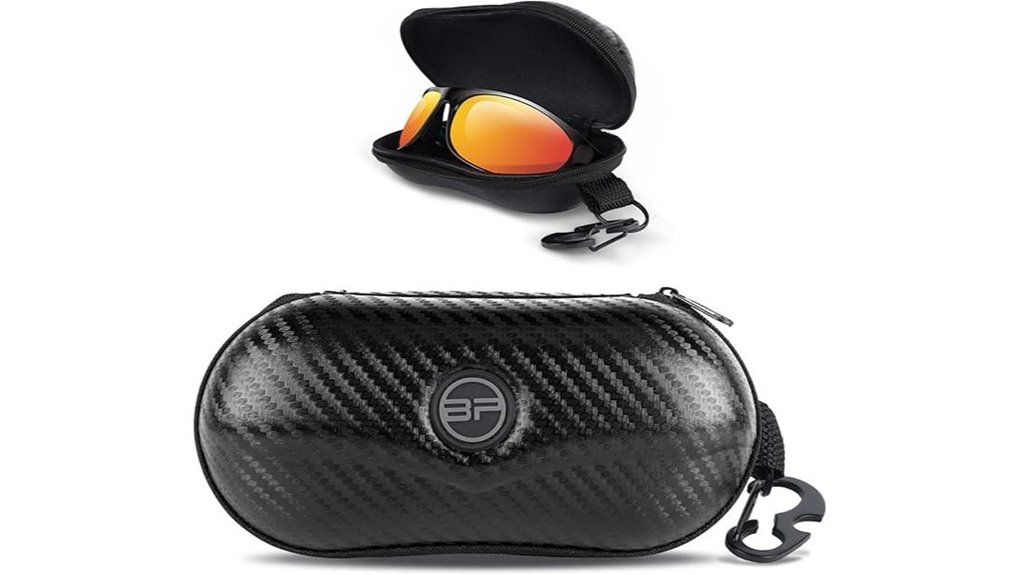 sunglasses case with clip