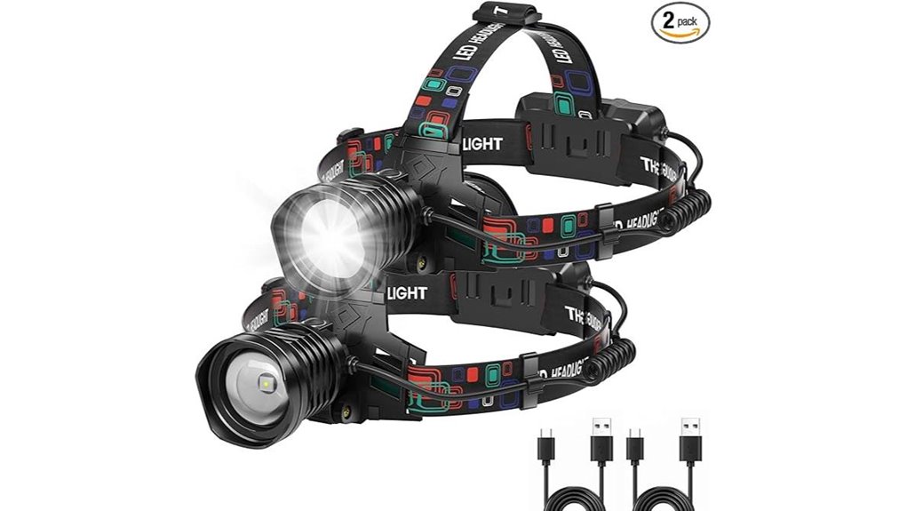 super bright rechargeable headlamp
