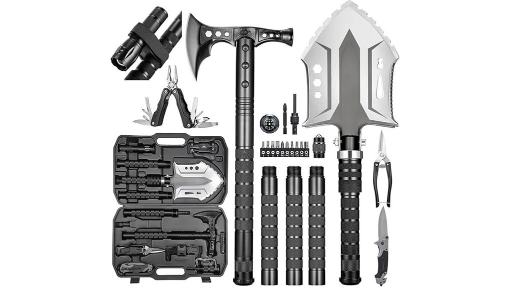 survival camping tools set