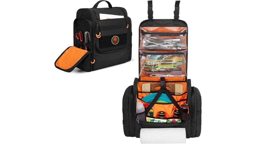 tactical camping kitchen organizer