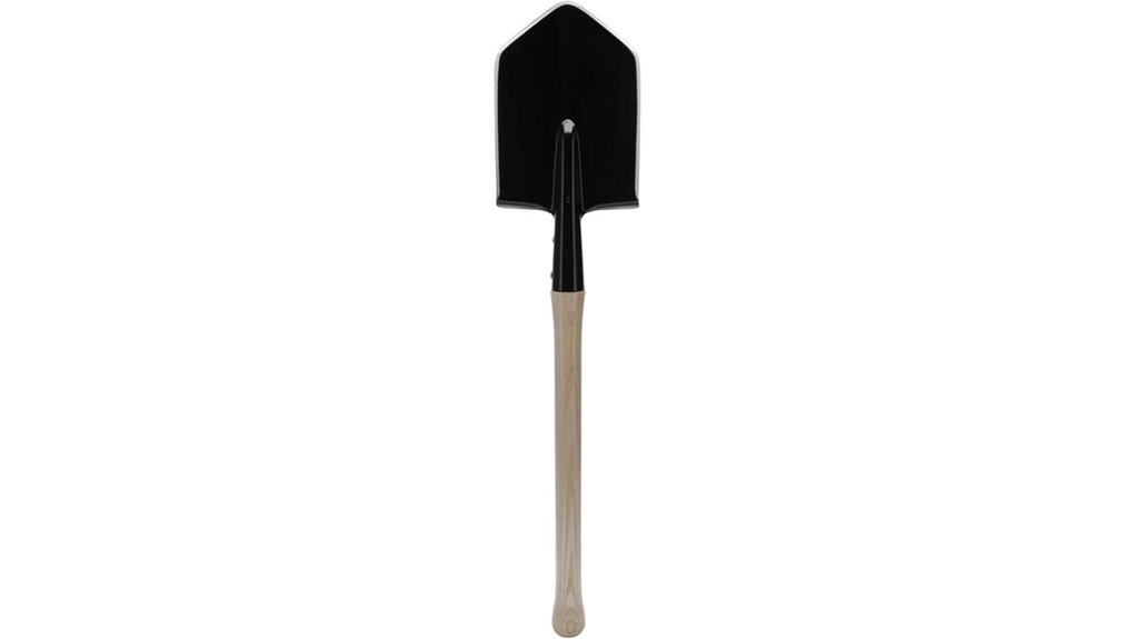 tactical folding camp shovel