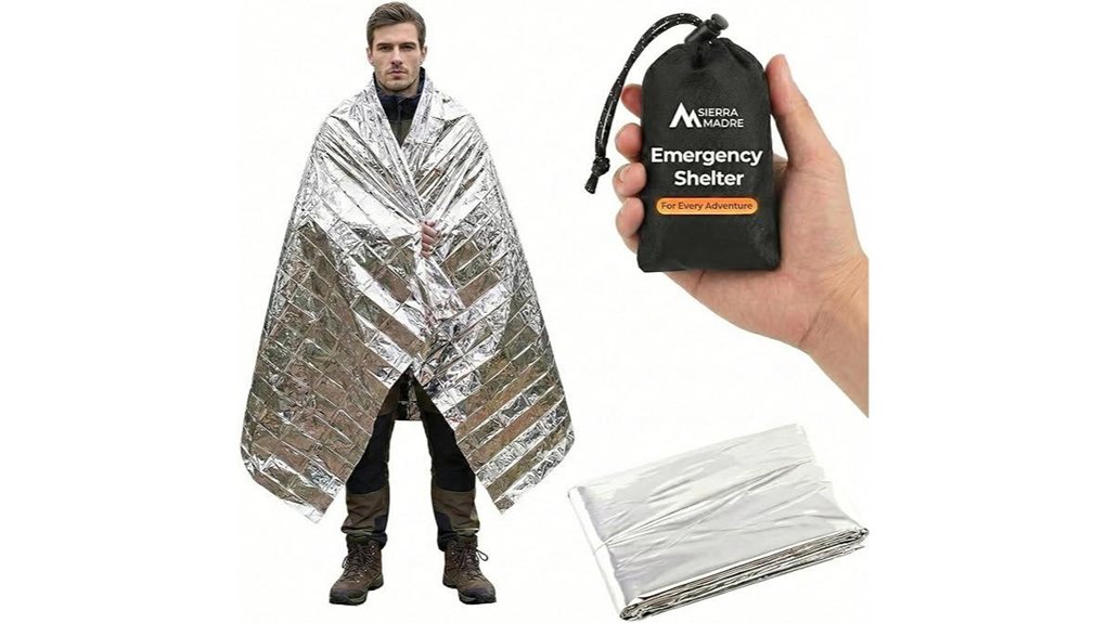 thermal survival space blanket