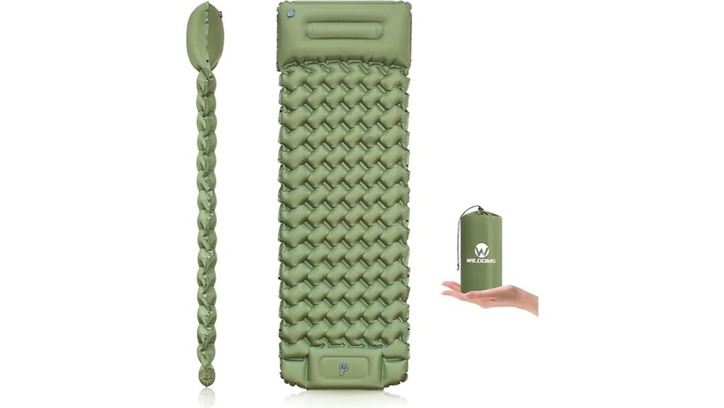 thick inflatable sleeping pad