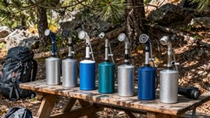 top camping water showers