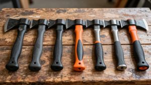 top fiberglass handle hatchets