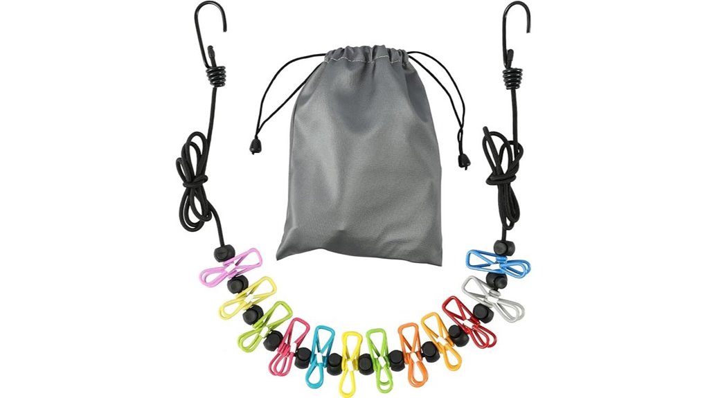travel friendly indoor clothesline