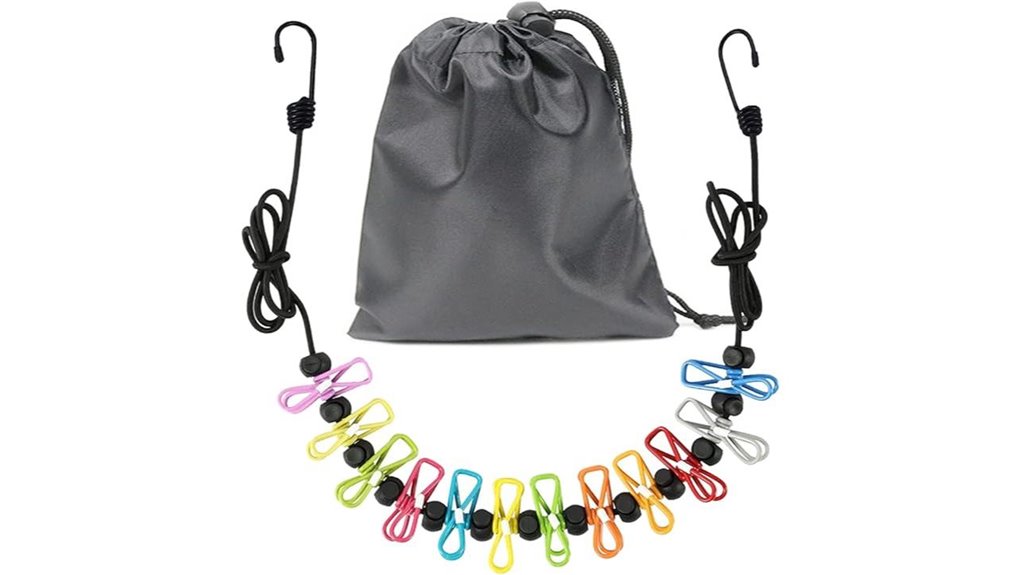 travel friendly retractable clothesline