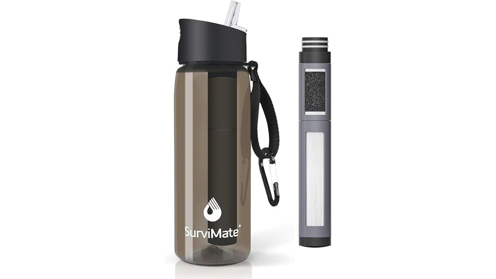 ultra filtration water bottle