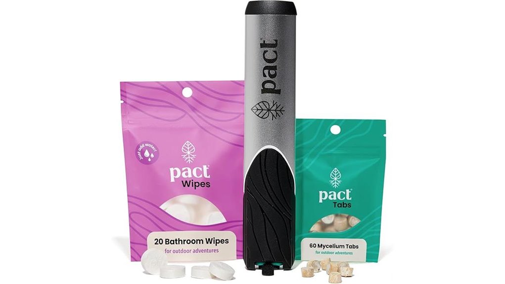 ultralight backpacking toilet kit