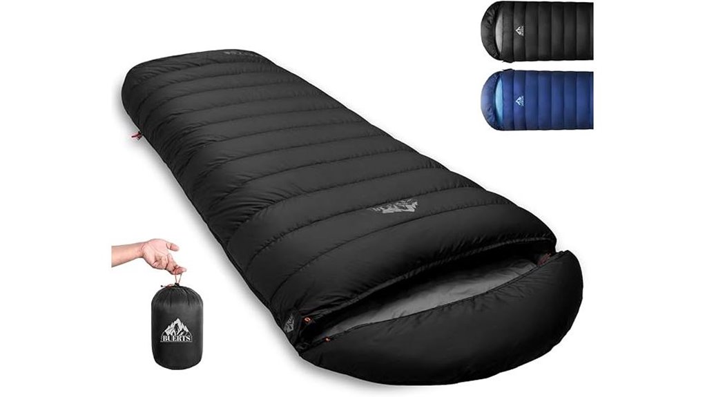 ultralight down sleeping bag