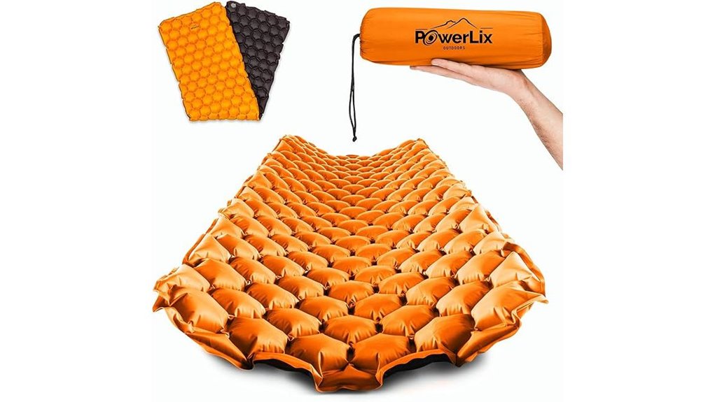 ultralight inflatable camping pad