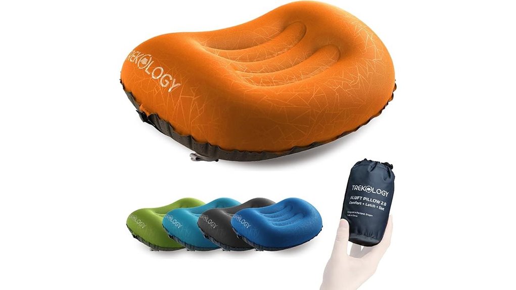 ultralight inflatable camping pillow