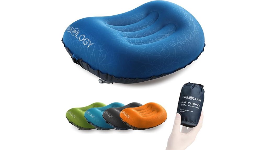 ultralight inflatable camping pillow