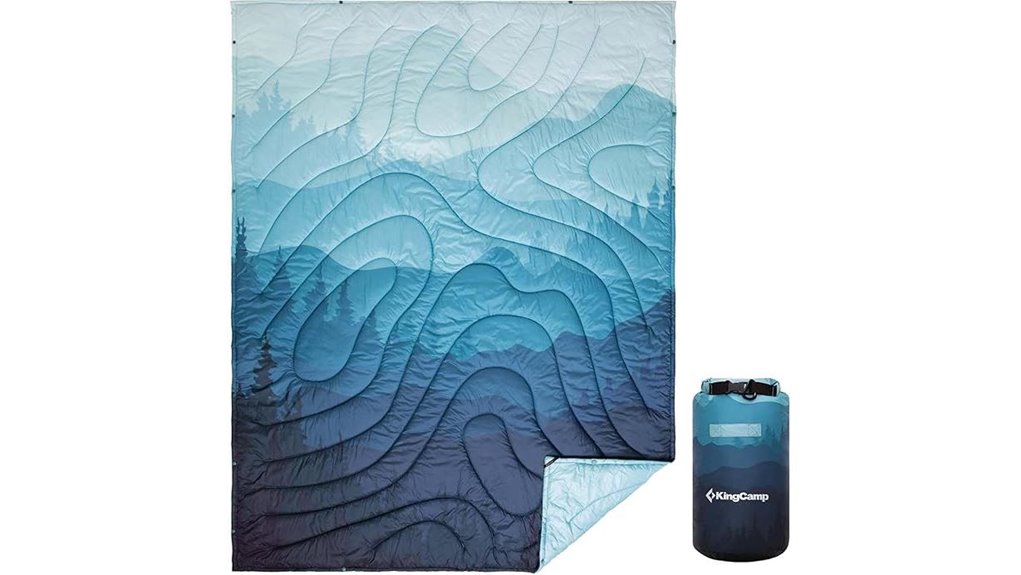 ultralight packable camping blanket