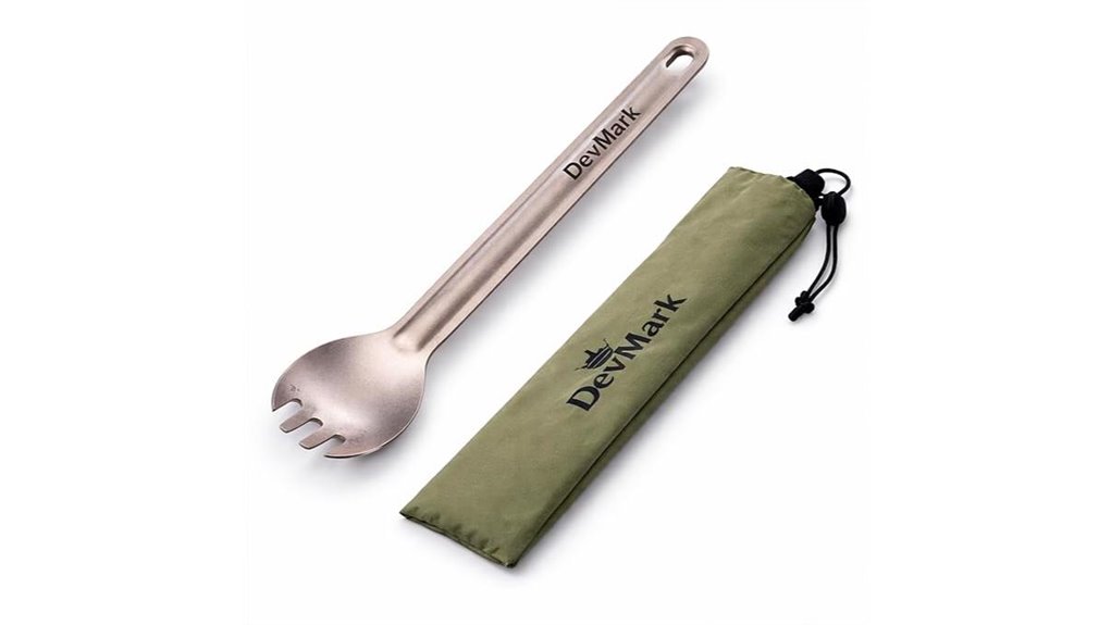 ultralight titanium camping utensil