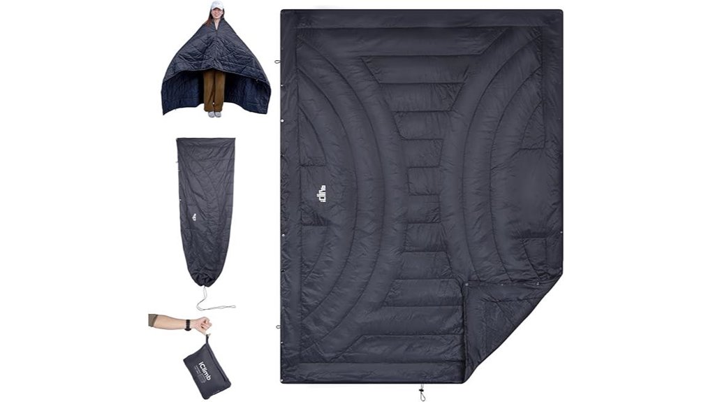 ultralight warm camping blanket