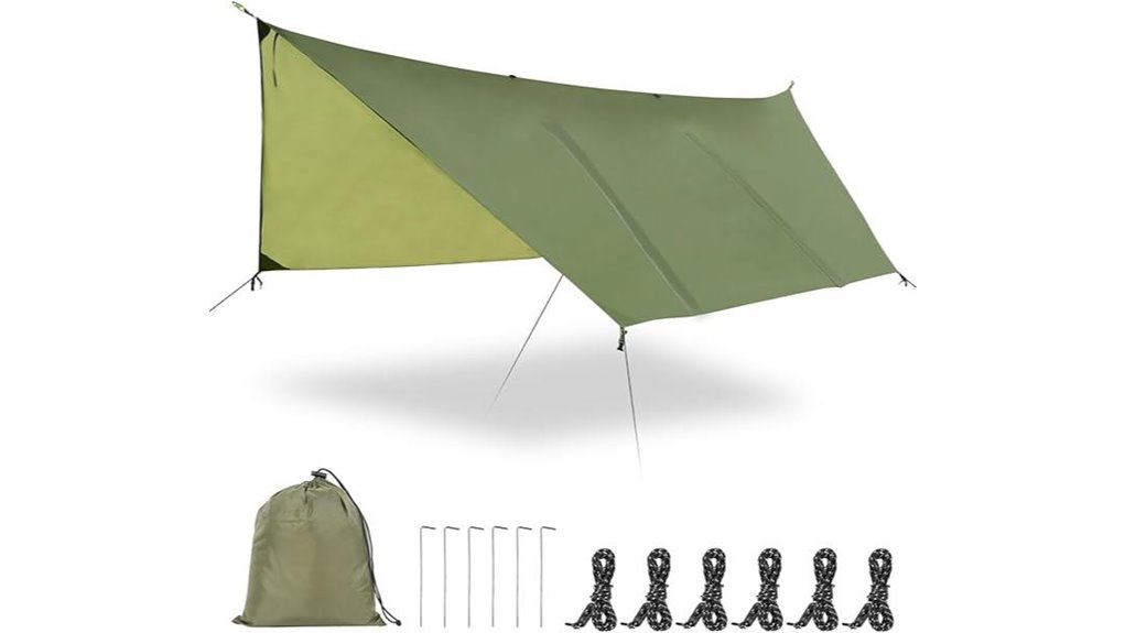 ultralight waterproof camping tarp