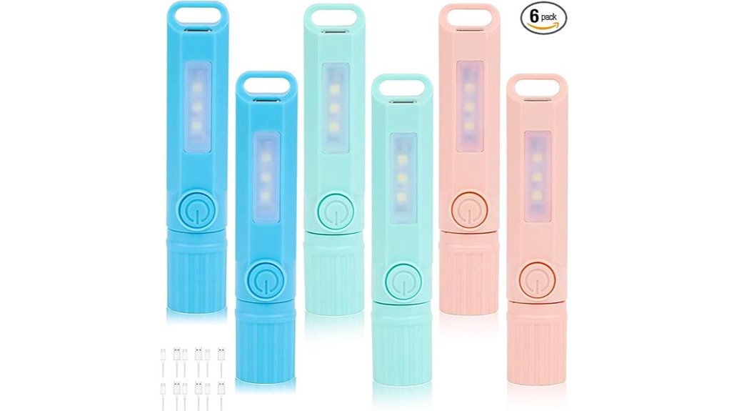 usb c rechargeable led flashlights