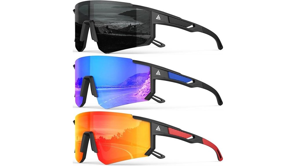 uv400 polarized sports sunglasses