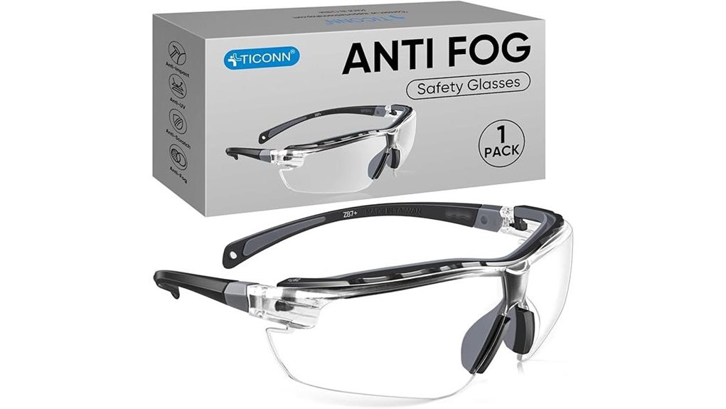 uv protection anti fog glasses