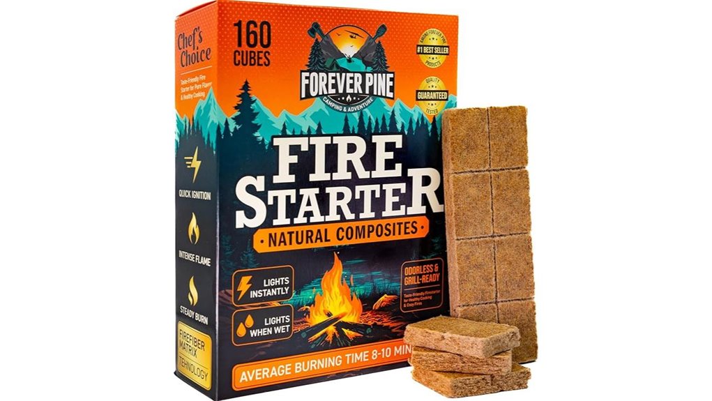 value pack fire starter cubes