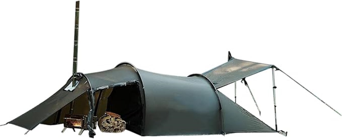 versatile 4 season camping shelter