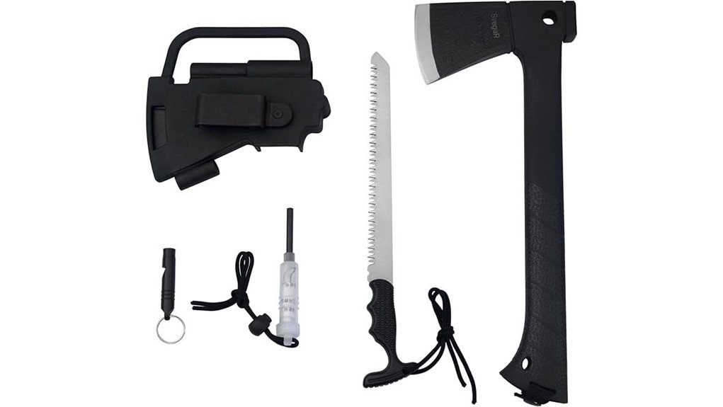 versatile camping axe tool
