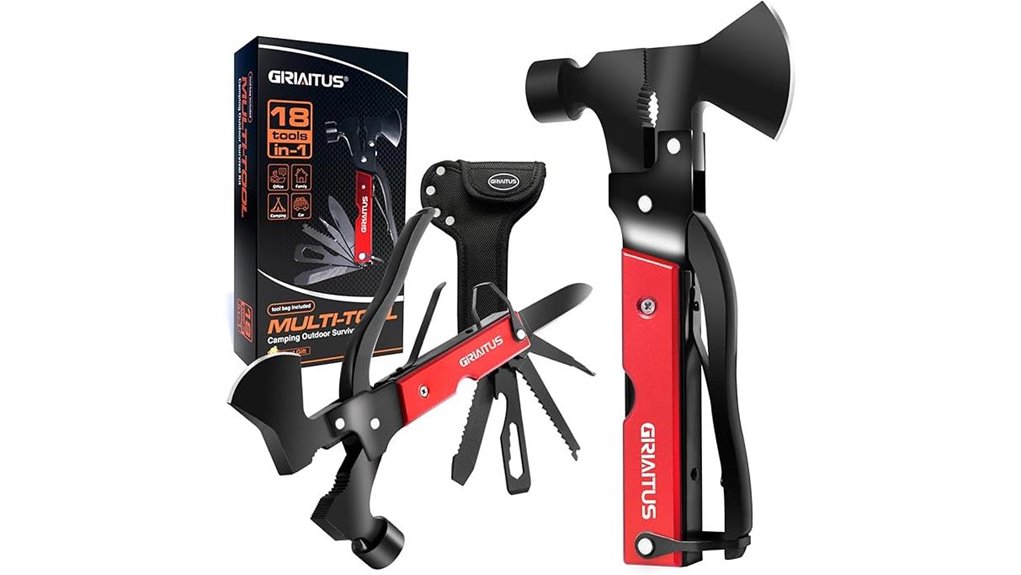 versatile camping multi tool set