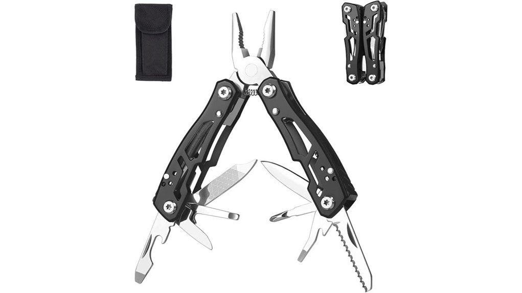 versatile camping multitool set