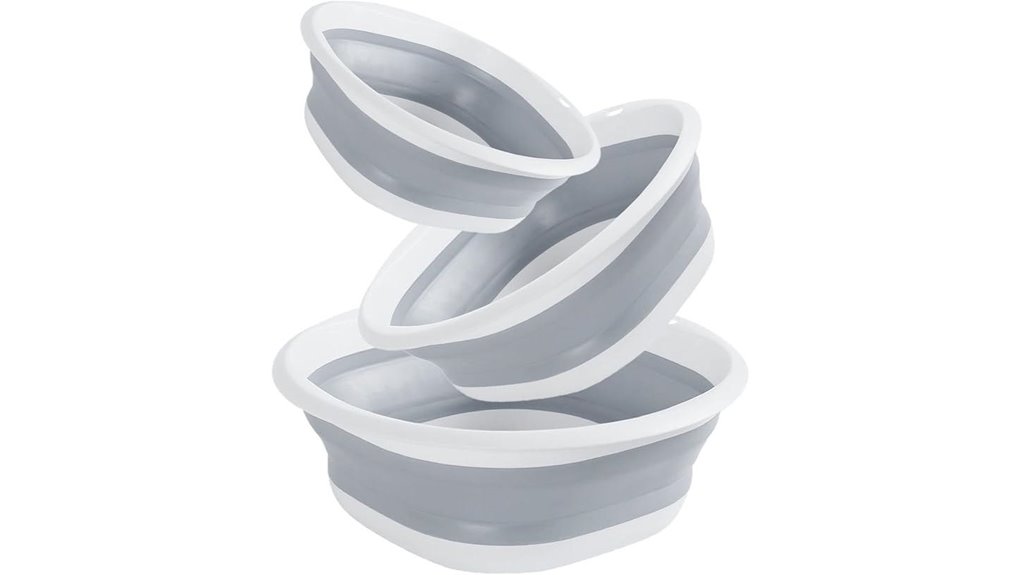 versatile camping washbasin set