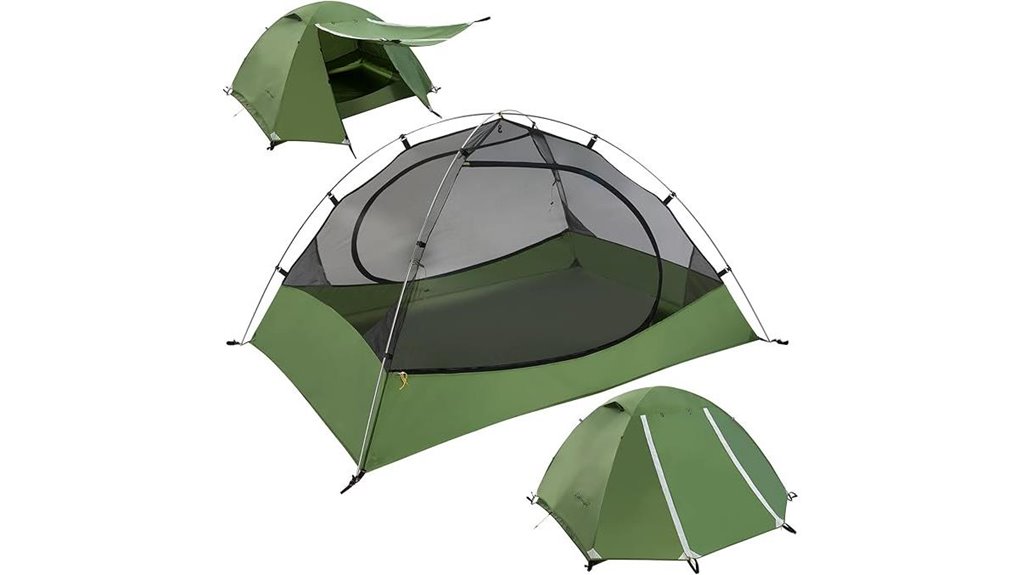 versatile multi person camping tent