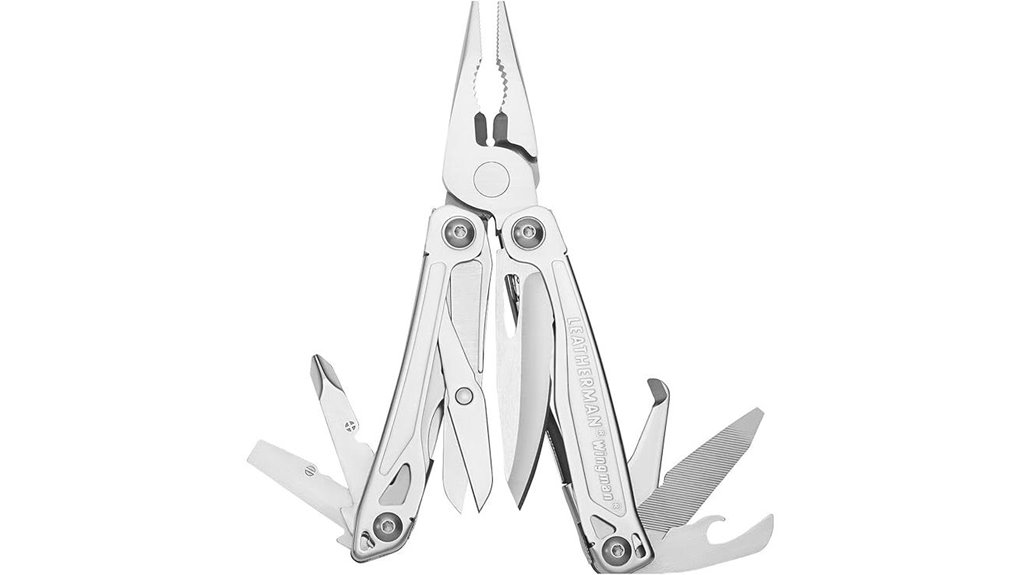 versatile multitool with scissors