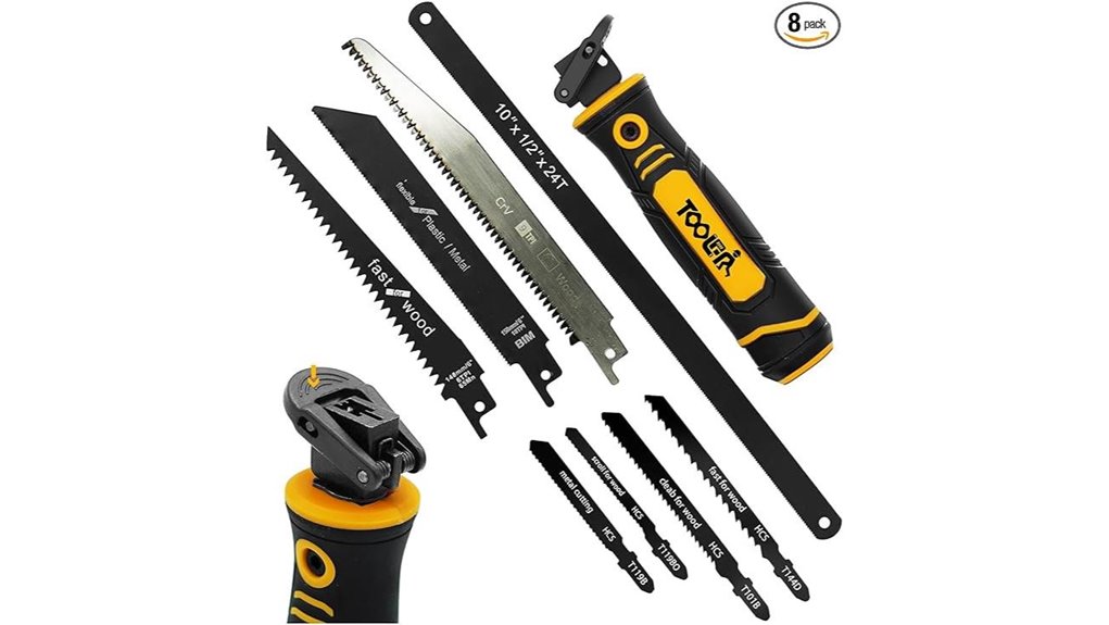 versatile quick change hand saw