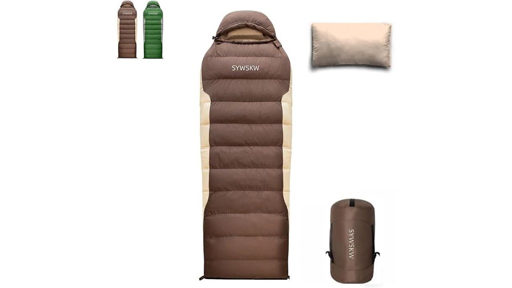 versatile ultralight sleeping bag