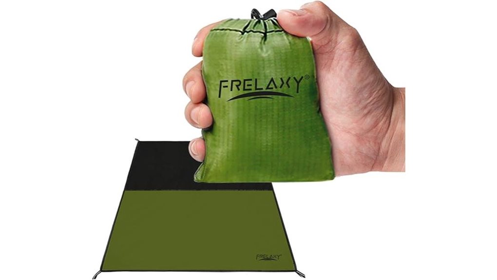 waterproof army green blanket
