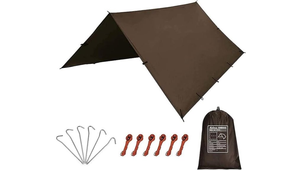 waterproof camping tarp tent