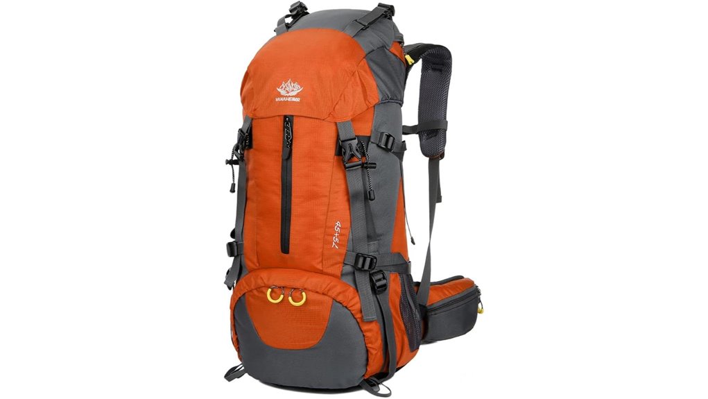 waterproof hiking backpack set