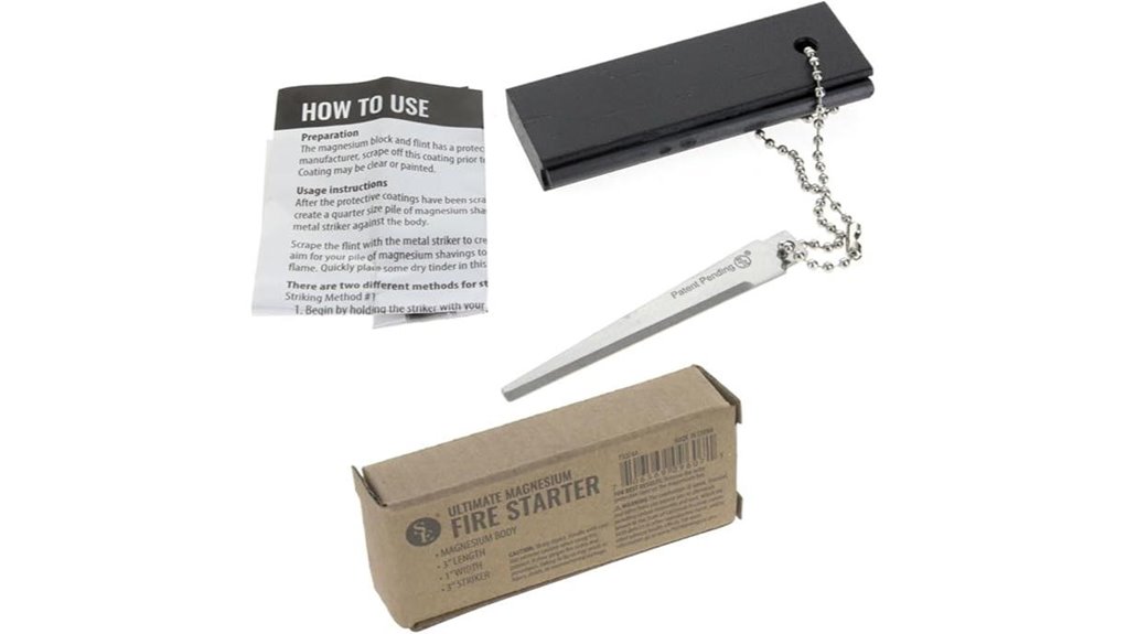 waterproof magnesium firestarter kit